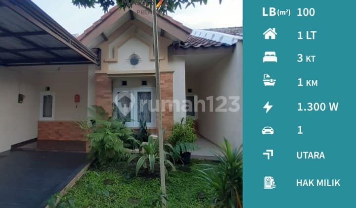 Dijual Rumah Siap Huni di Araya Blok Depan Malang