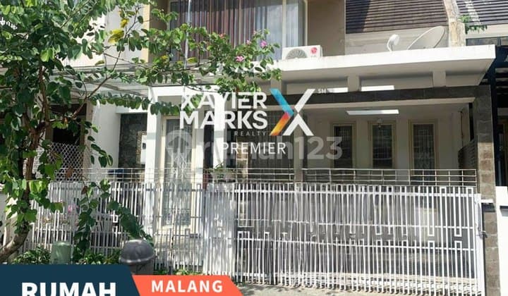 Rumah Furnish Dekat Suhat di Permata Jingga Malang Tinggal Huni