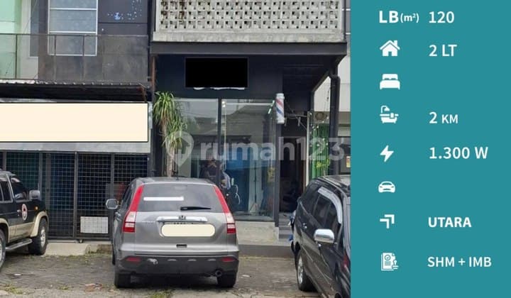 Dijual Ruko Strategis di Jl Raya Bandulan Sukun Malang Area Ramai