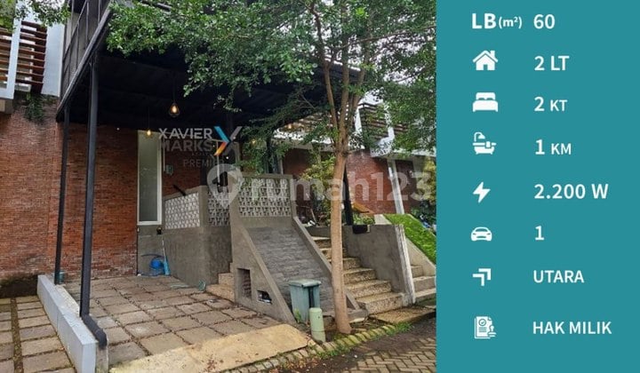 Dijual Rumah Semi Furnished di The Oz Tidar Atas Malang