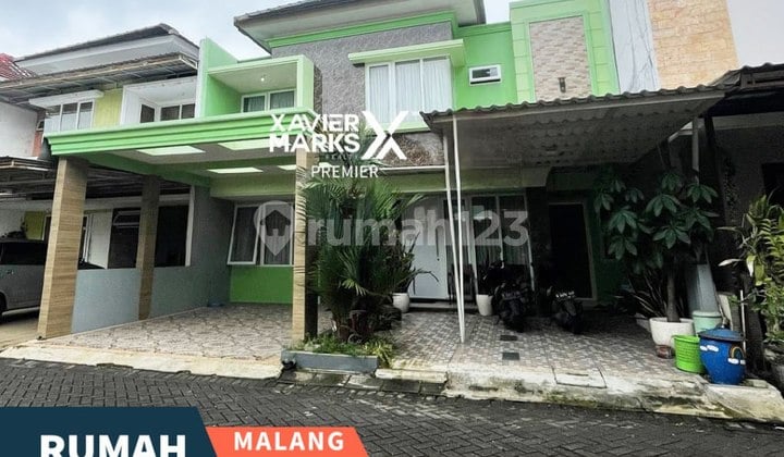 Rumah 2 Lt Siap Huni Selangkah dari Exit Tol di Sawojajar Malang