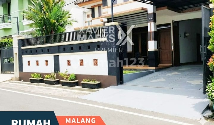 Rumah Dekat Kampus dan Fasilitas Umum di Karanglo Indah Malang