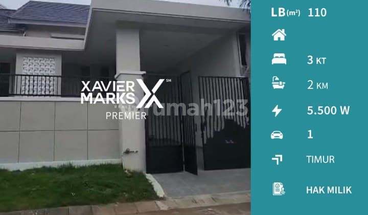 Rumah di Villa Puncak Tidar Malang 3 KT Siap Huni Terawat