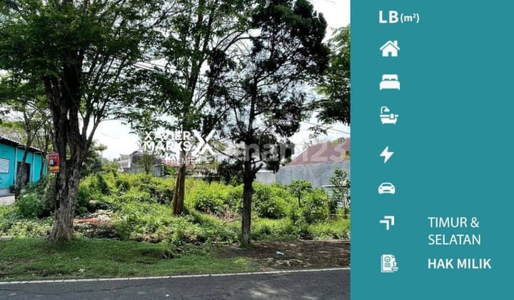 Tanah di Cemorokandang Malang 825m2 Dekat Exit Tol