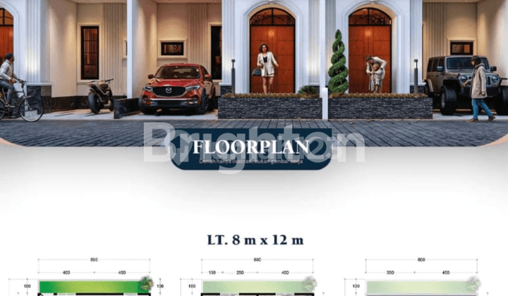 Villa Krakatau Townville 8 x 12