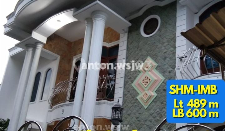 Rumah Jogja 2lantai Kost 10 Kamar Dan Paviliun SHM Lt 489 m²