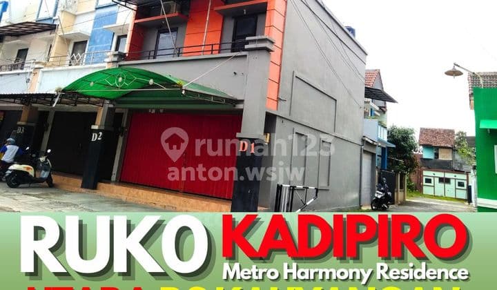 Ruko 2 Lantai Jogja Rs Kahyangan Kadipiro Lb 126 M2 SHM Imb
