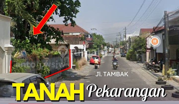 Tanah Strategis Jogja Mirota Kampus Godean LT 1750 M2 Ld 19 M