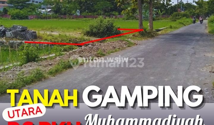 Tanah Murah Jogja Belakang Rs Pku Gamping LT 1782 M² Ld 11 SHM