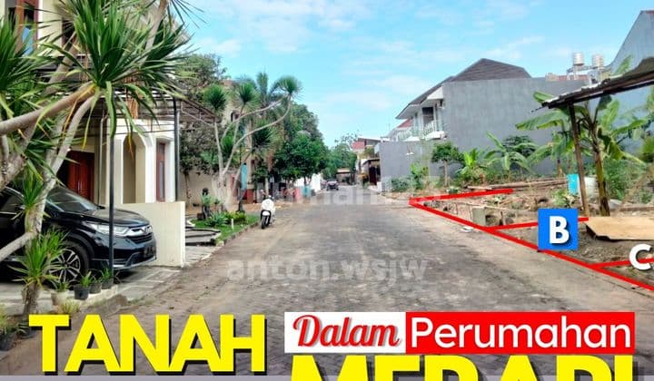 Tanah Kavling Jogja di Perum Merapi Regency Jl Kaliurang Lt 191 M