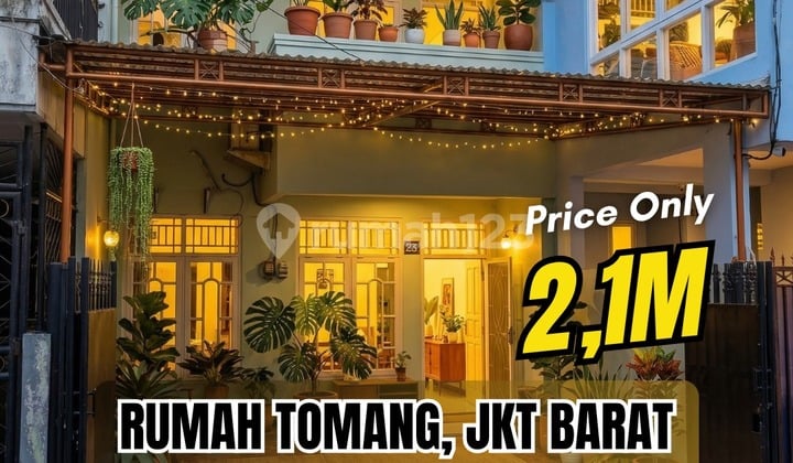 Rumah 2.5 Lantai Strategis di Tomang Jakarta Barat - Siap Huni & Legalitas Lengkap