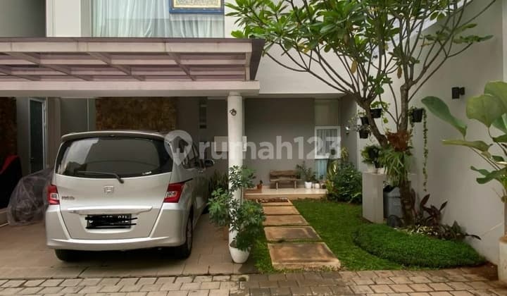 Rumah Modern Asri, Full-Furnished Ciganjur Jakarta Selatan - SHM