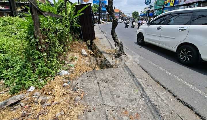 Di sewakan lahan/tanah jalan utama raya kerobokan