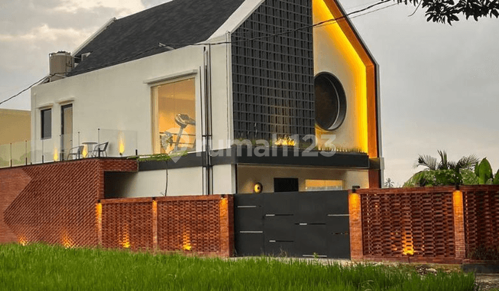 Villa View Sawah dan Gunung Dekat Pusat Ubud di Abiansemal Badung