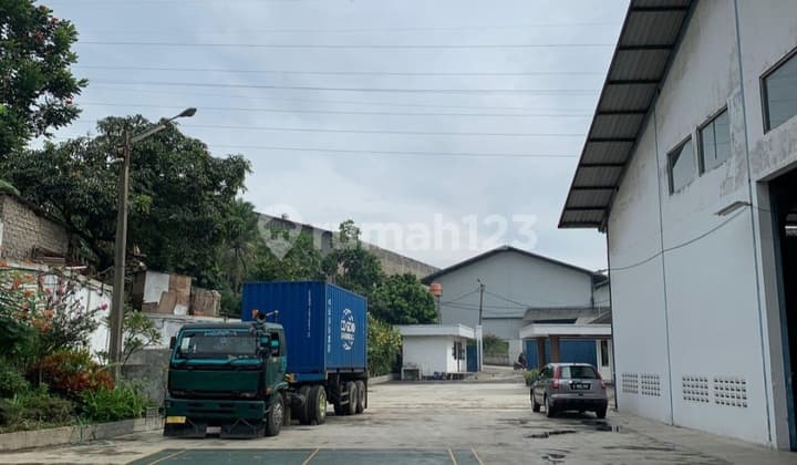 Pabrik Luas Akses Cont Siap Pakai Di.kawasan Industri