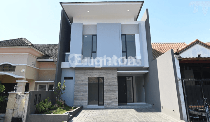 RUMAH BARU GRESS MINIMALIS CITRALAND UTAMA DEKAT GWALK DAN PAKUWON INDAH