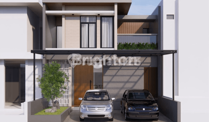 RUMAH BARU MINIMALIS 2 LANTAI DI DIAN ISTANA DEKAT CITRALAND DAN GRAHA