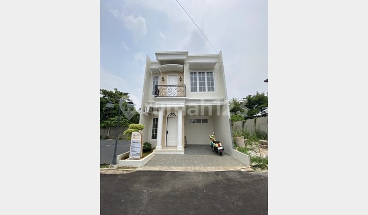rumah siap huni di jalan raya pondok cabe 5 menit ke pintu tol