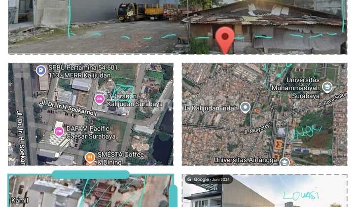 Tanah Lokasi Sangat Strategis Raya Merr Rungkut Dharmahusada