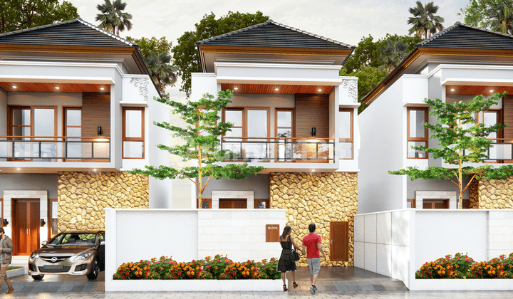Rumah Minimalis Nusa Dua Dengan One Gate System