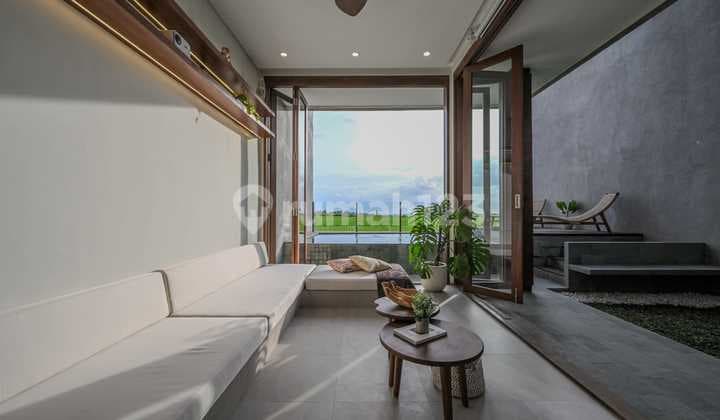 Brand New Villa With Rice Fields View In Kedungu
