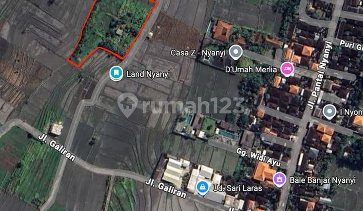 Lahan Premium di Koridor Luxury Nyanyi