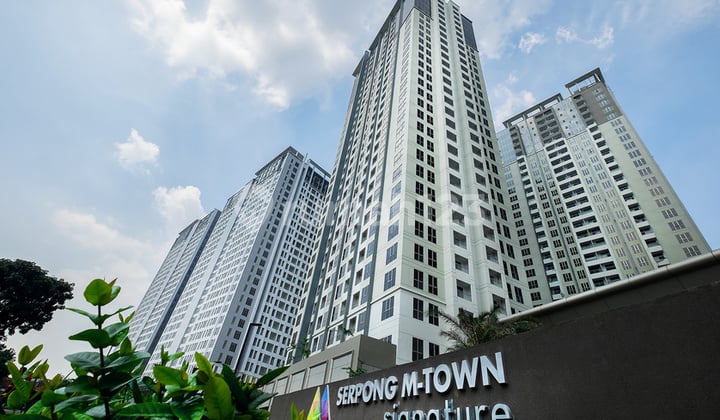 Dijual Murah M-Town Signature 2 BR 64M² Full Furnished Gading Serpong Nego