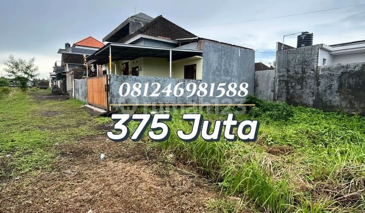 For Sale Tanah Plot Siap Bangun Dekat Pantai Kedungu - Nyitdah, Kediri Tabanan