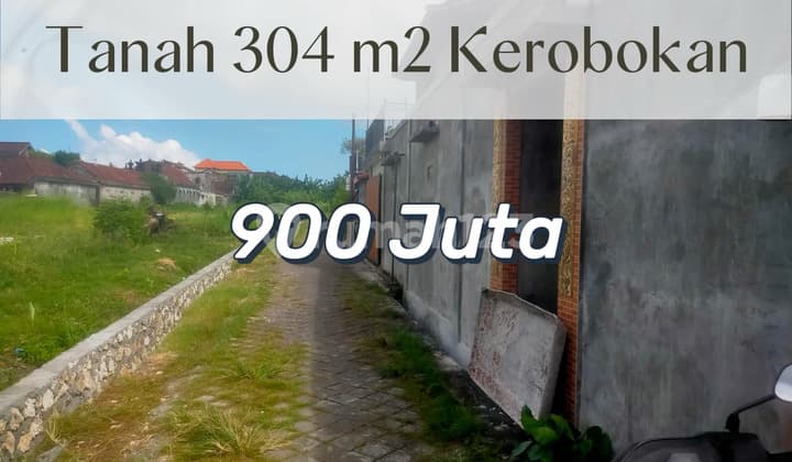 For Sale Tanah Siap Bangun di Kerobokan Kelod - Kawasan Villa Strategis