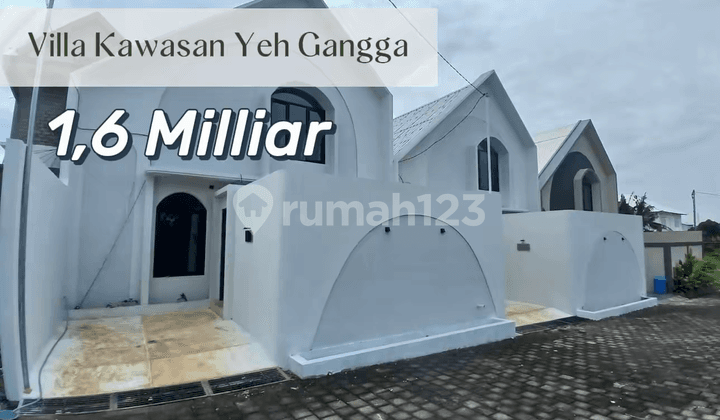For Sale - New Villa Modern dengan Private Pool di Kawasan Pantai Yeh Gangga, Tabanan