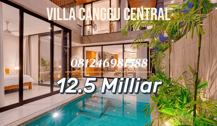 Brand New Luxury Villa Freehold300 Meter ke Pantai Batu Bolong - Canggu