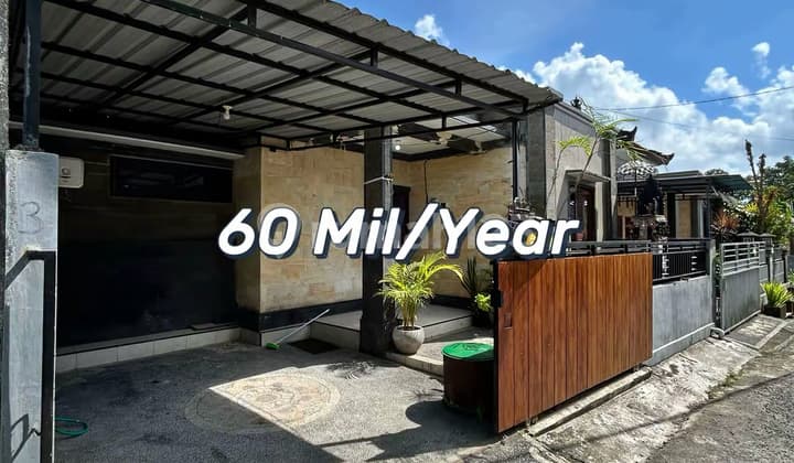 For Rent - Strategic Coastal Living Near Nyanyi & Kedungu Beach