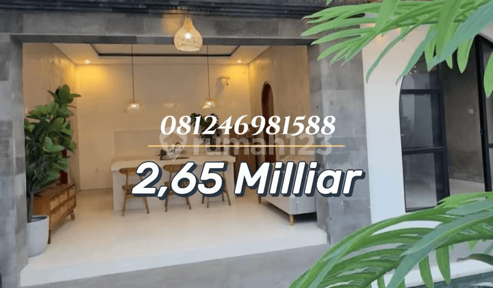 For Sale Villa Brand New 1 Lantai - Private Pool di Lodtunduh Ubud