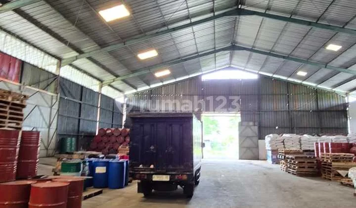 Garansi Termurah !! Gudang Tambak Sawah Akses Container 40Ft Garansi Termurah !! Gudang Tambak Sawah Akses Container 40Ft