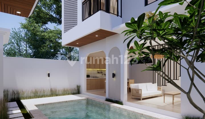 New Villa Semi Santorini Close to Gwk Jimbaran