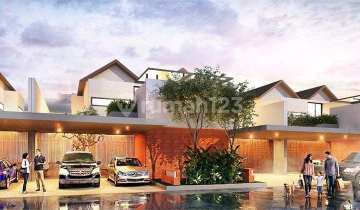 Rumah Baru Dalam Cluster Mewah Fasilitas Resort Dekat Sanur