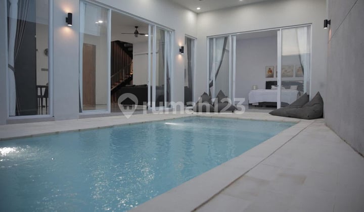 Villa Siap Huni Furnished With Pool Area Canggu Dekat Berawa