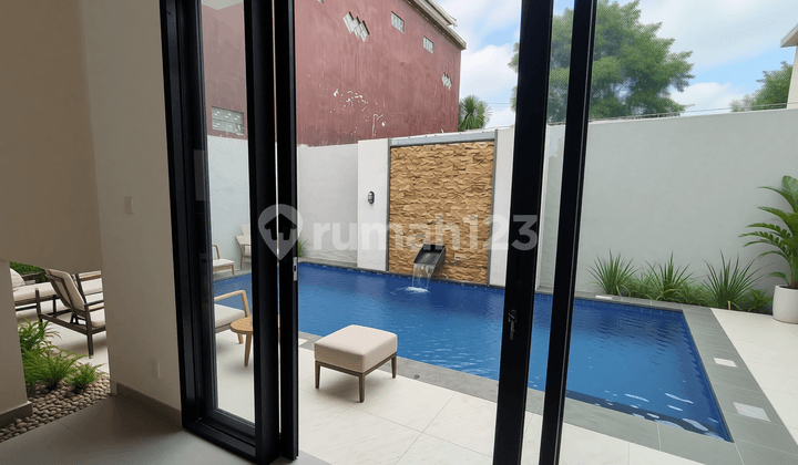 New Semi Villa House With Pool One Gate in Puri Gading Jimbaran