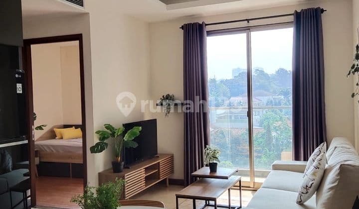Dijual Apartemen 2 Kamar Tidur Furnished Bagus Landmark Residence