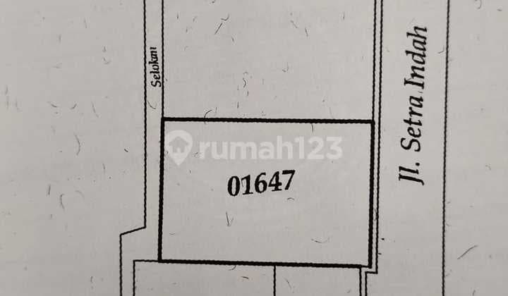 Kavling Lokasi Di Setra Indah Lokasi Strategis