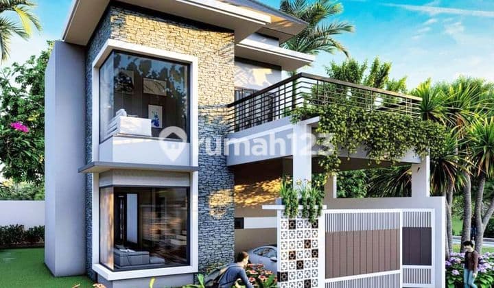Rumah Modern Dengan Lokasi Strategis Premium Di Renon, Design Sesuai Selera