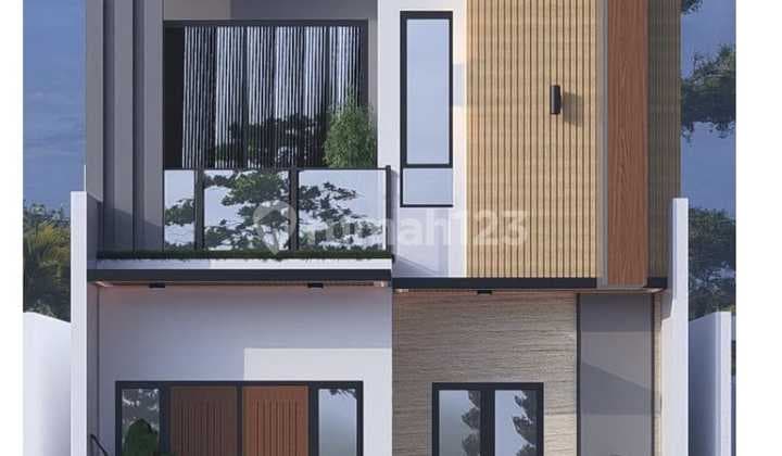 Rumah Baru Metro Permata 1 Luas 6X15 M2 SHM 2 Lantai Harga Nego Tgr