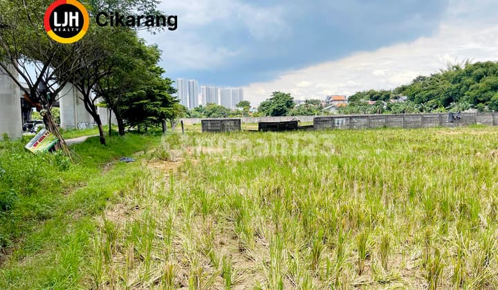 Kavling Zona Industri Luas di Cibatu Cikarang Selatan Dijual