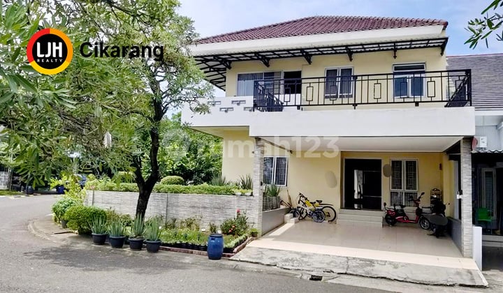 Dijual Rumah Hook Siap Huni 4+1 KT Cluster Elysium Lippo Cikarang