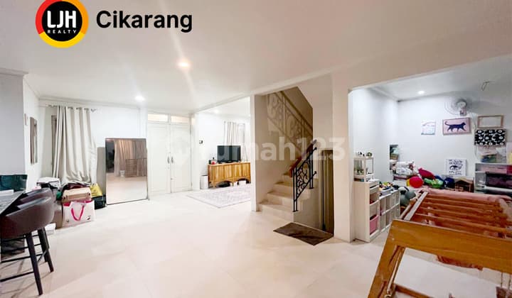 Dijual Rumah Luas Posisi Hook di Cluster Greenwood Lippo Cikarang