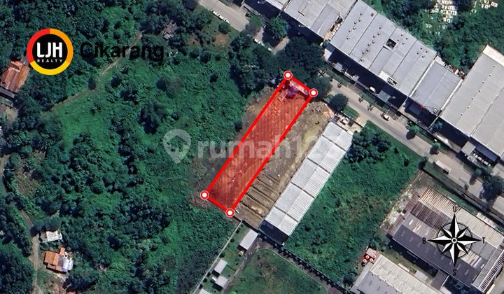 Land Plot Lease LT 3,420 m2 In Delta Silicon 3 Lippo Cikarang