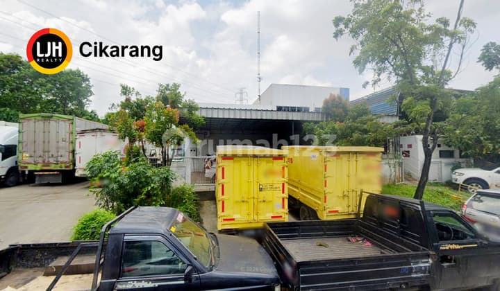 Gudang Lahan Luas 1.350 M2 Dikawasan Industri Jababeka 2 Cikarang