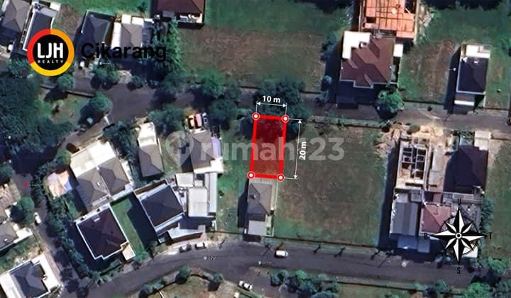 For Sale Ready-to-Build Residential Lots in Simpruk Cluster, Lippo Cikarang