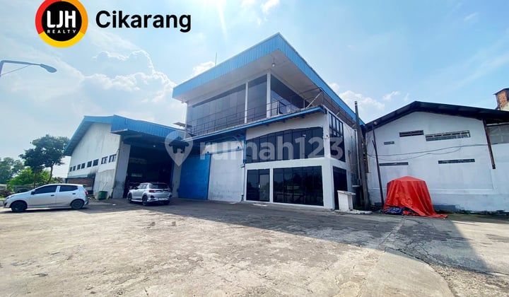 For Sale and Warehouse Rental on Jl Raya Serang Cibarusah Cikarang