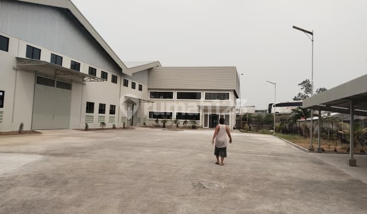 Gudang Baru Bagus Besar Siap Pakai Dekat Exit Tol Balaraja